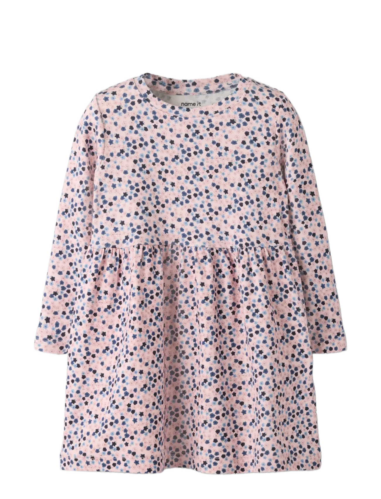 name it NMFLIANNA LS DRESS - Pikkade varrukatega vabaajakleidid - LOTUS / pink/rose