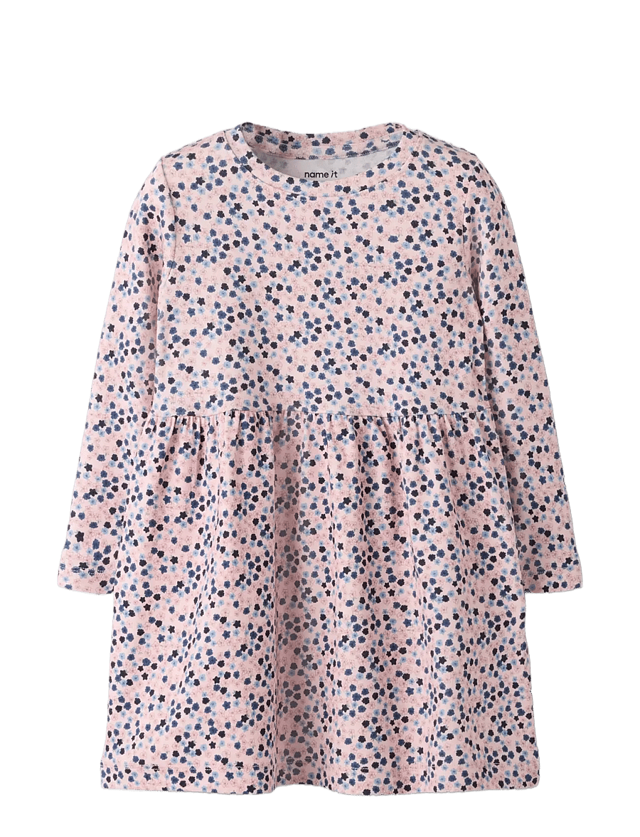 name it - NMFLIANNA LS DRESS - pikkade varrukatega beebikleidid - lotus - 0