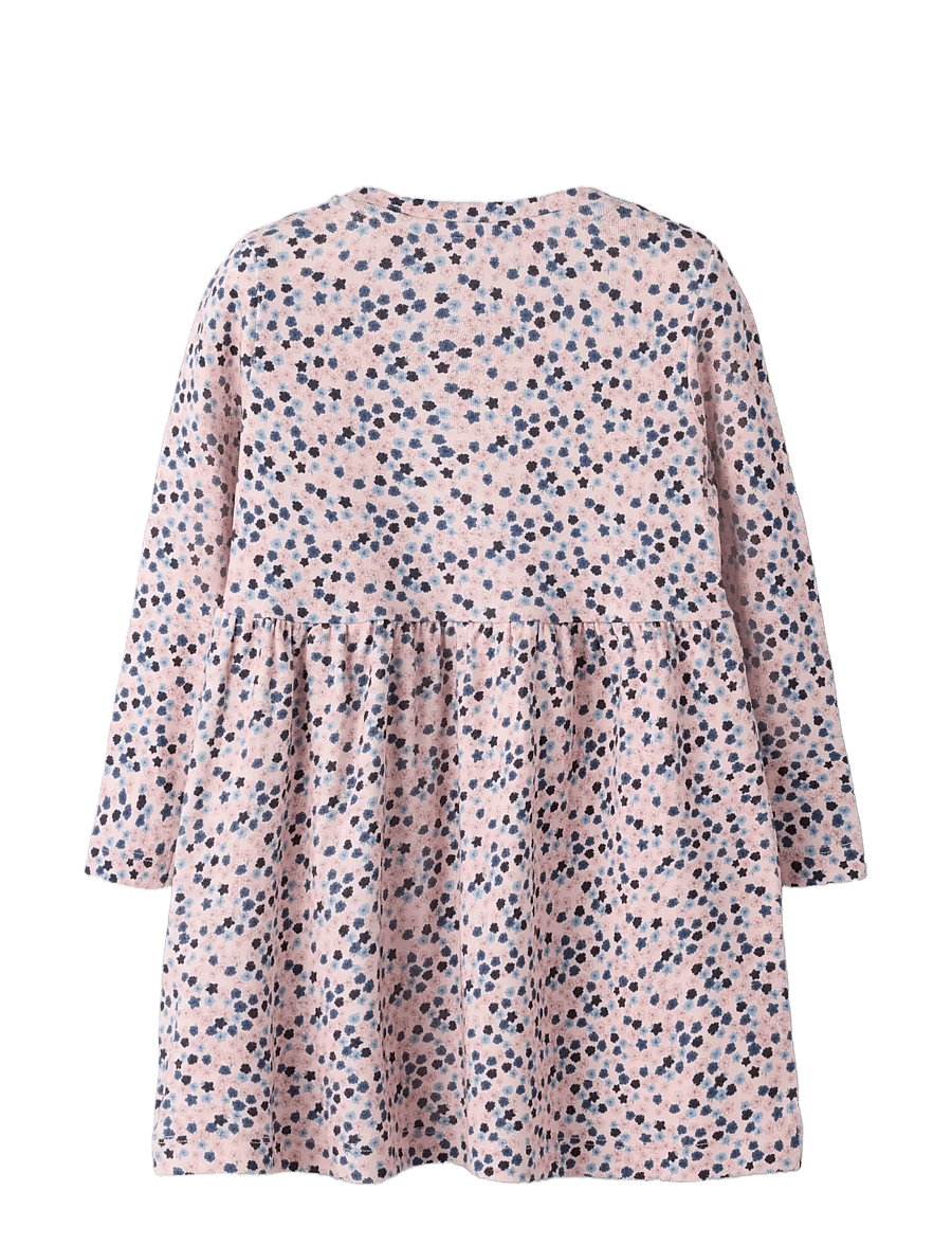 name it - NMFLIANNA LS DRESS - pikkade varrukatega beebikleidid - lotus - 1