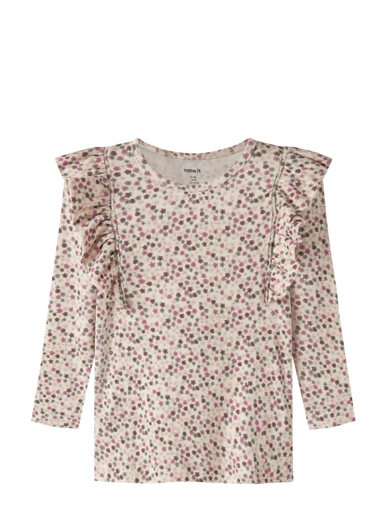 name it NMFLIANNA XSL LS TOP - Tops - ANTIQUE WHITE / cream