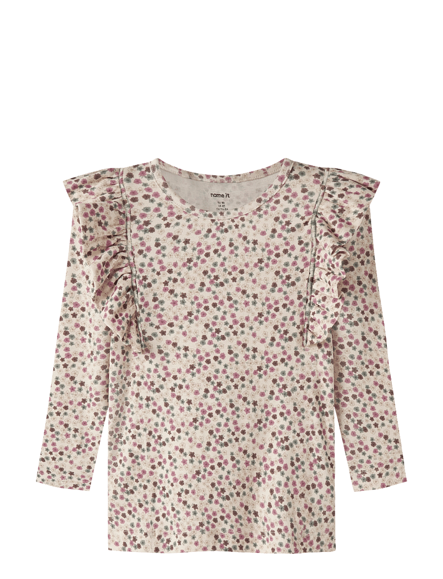 name it - NMFLIANNA XSL LS TOP - antique white - 0