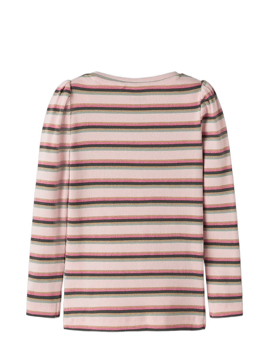 name it - NMFLAVERNE LS XSL TOP - langärmelig - lotus - 1