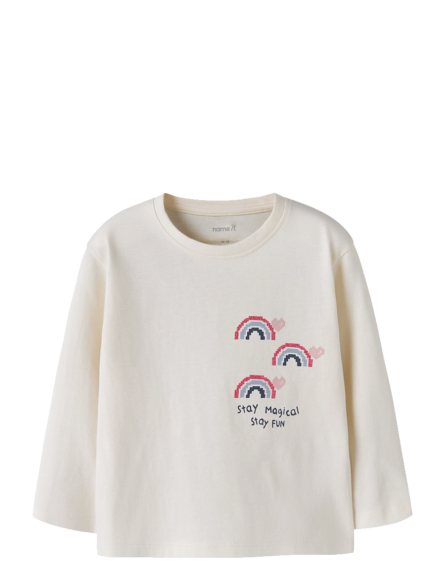 name it - NMFLILITHE LS NREG TOP BOX - antique white - 0