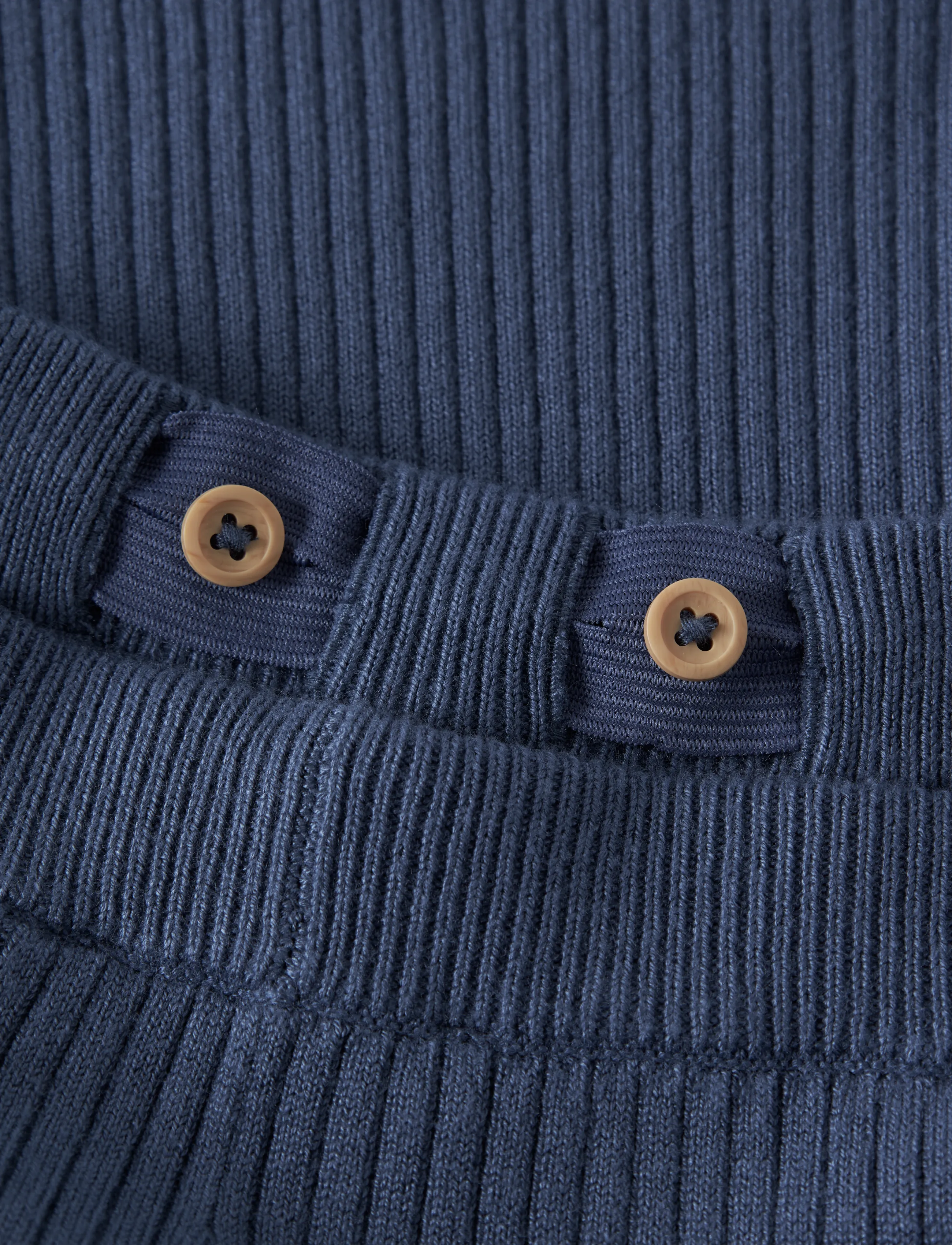 name it - NMFLEANNA FLARE KNIT PANT - babybyxor - vintage indigo - 2