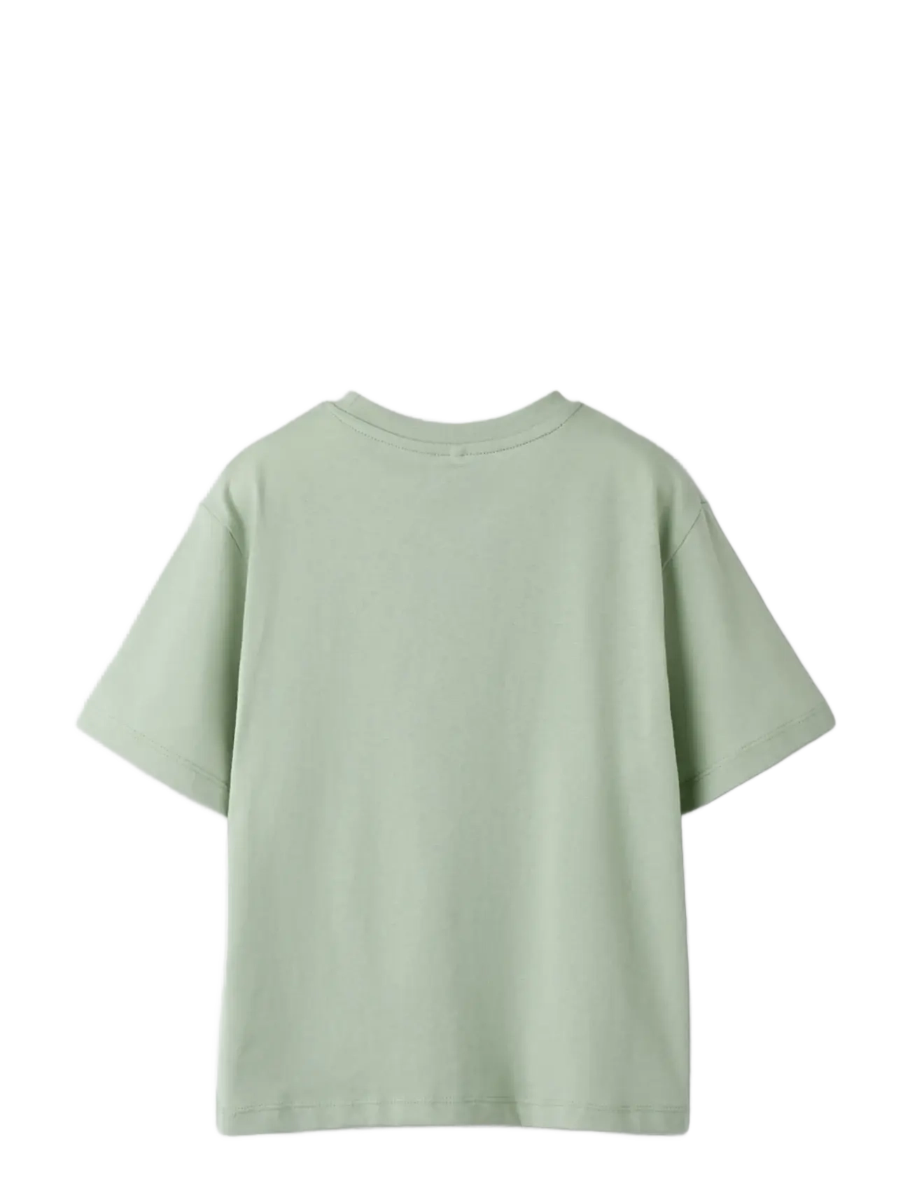 name it - NKFOLISA SS NREG TOP - kurzärmelige - aqua gray - 2
