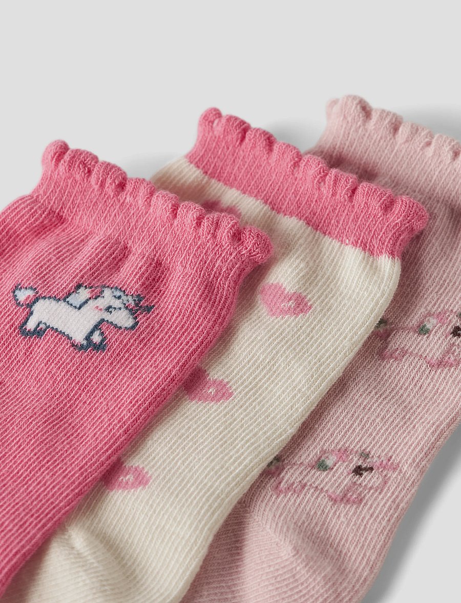 name it - NMFLEXSOK 3P SOCK - flowering ginger - 3