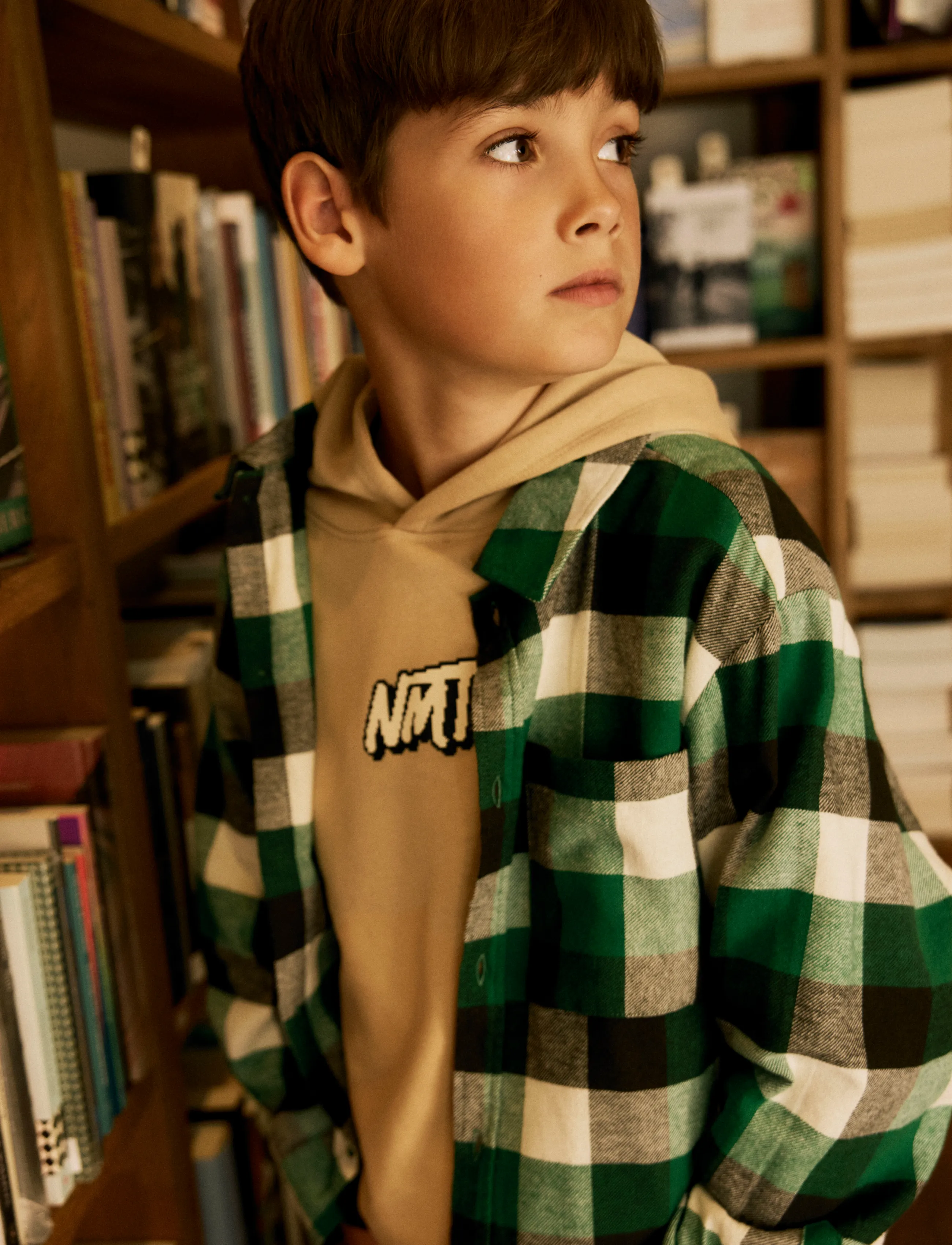 name it - NKMLEVIN LS OVERSHIRT - long-sleeved shirts - verdant green - 3