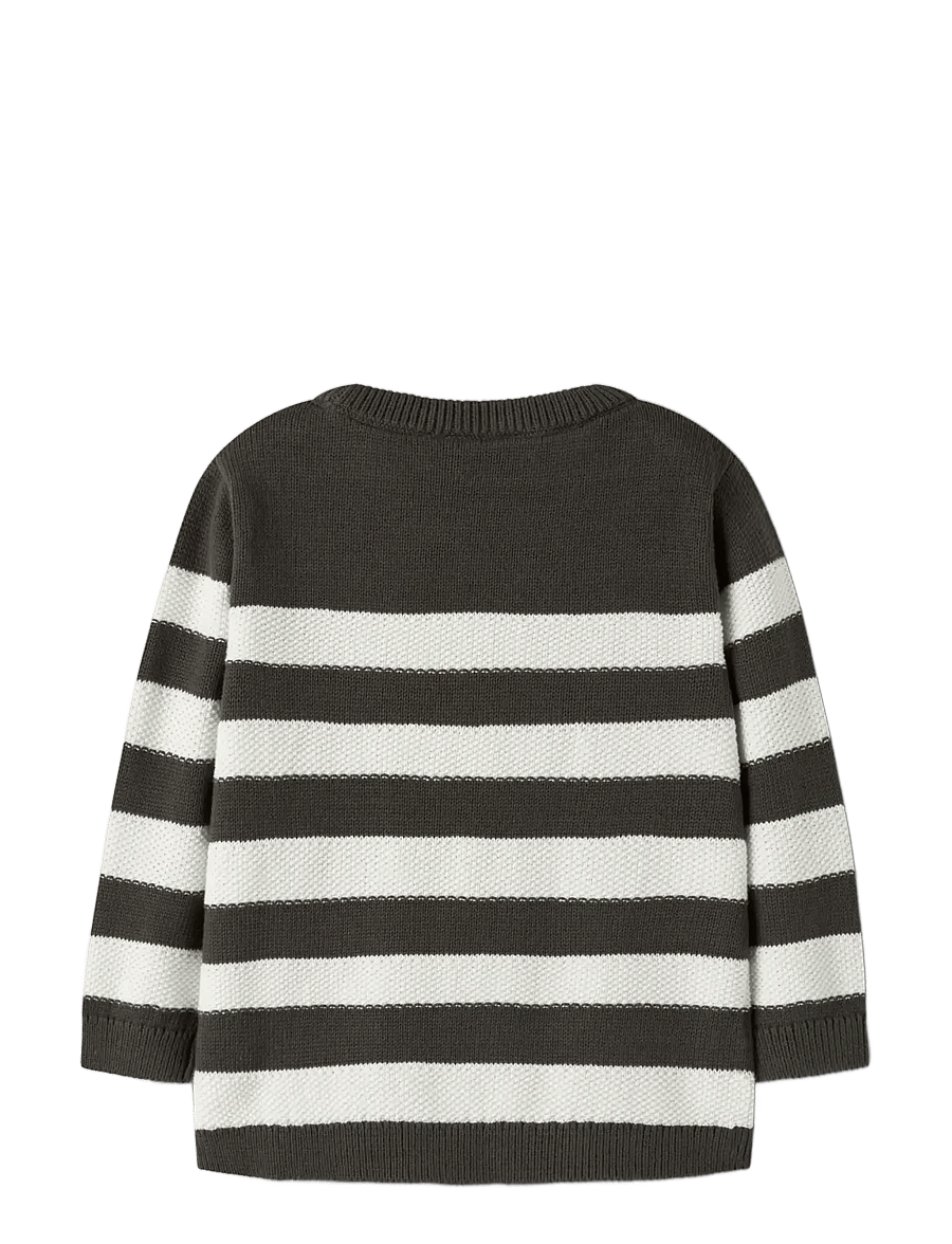 name it - NMMLOGAN LS LOOSE KNIT - pullover - peat - 1