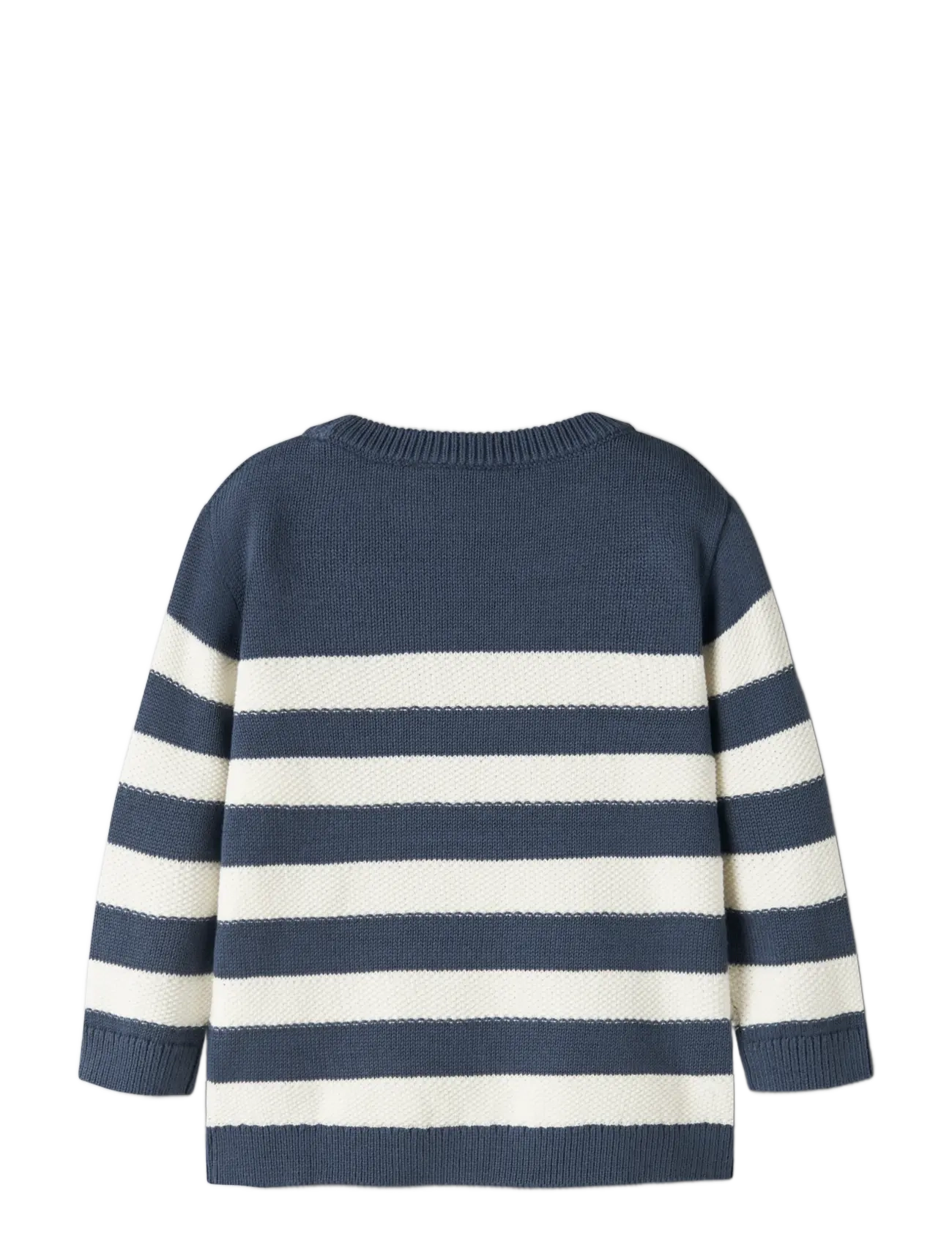 name it - NMMLOGAN LS LOOSE KNIT - stickade tröjor - vintage indigo - 1