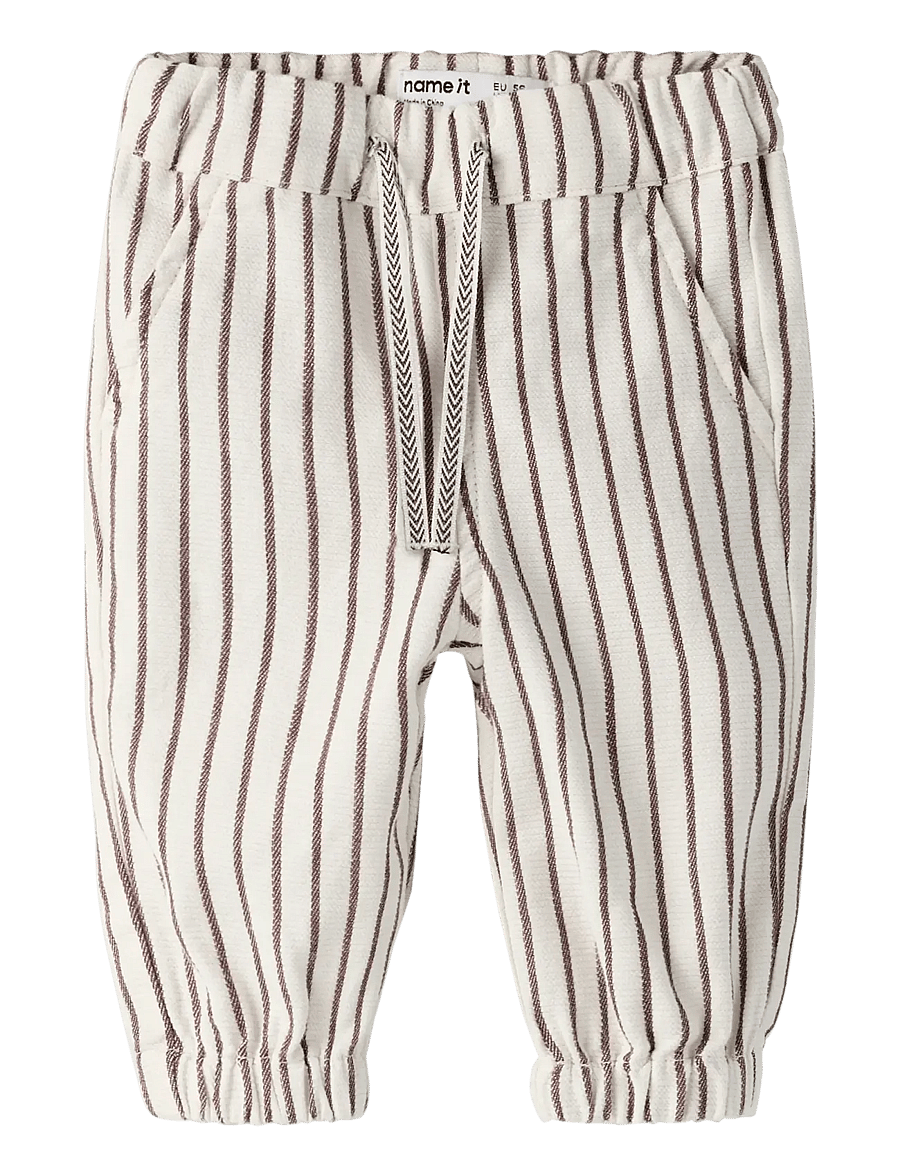 name it - NBMLUCIANO PANT - antique white - 0