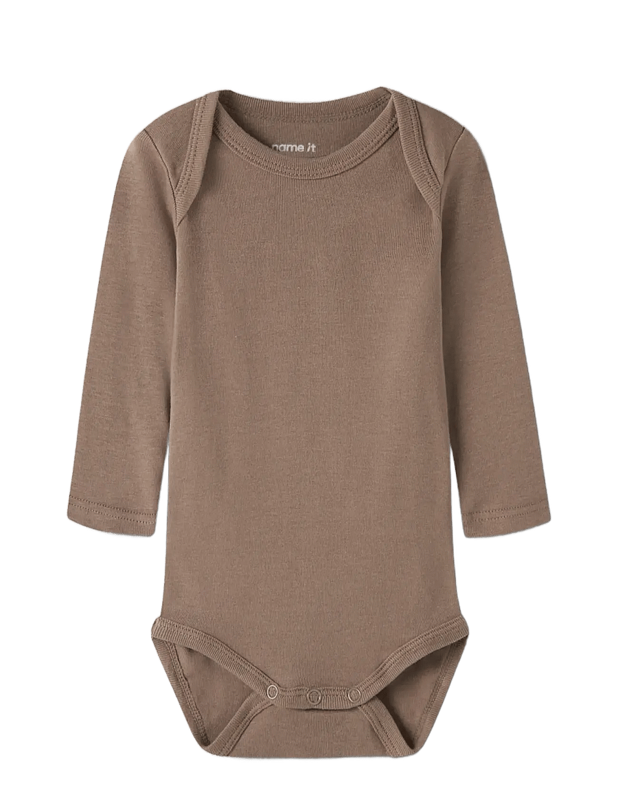 name it - NBNBODY 3P LS SLOTH NOOS - bodyer i multipack - jet stream - 2
