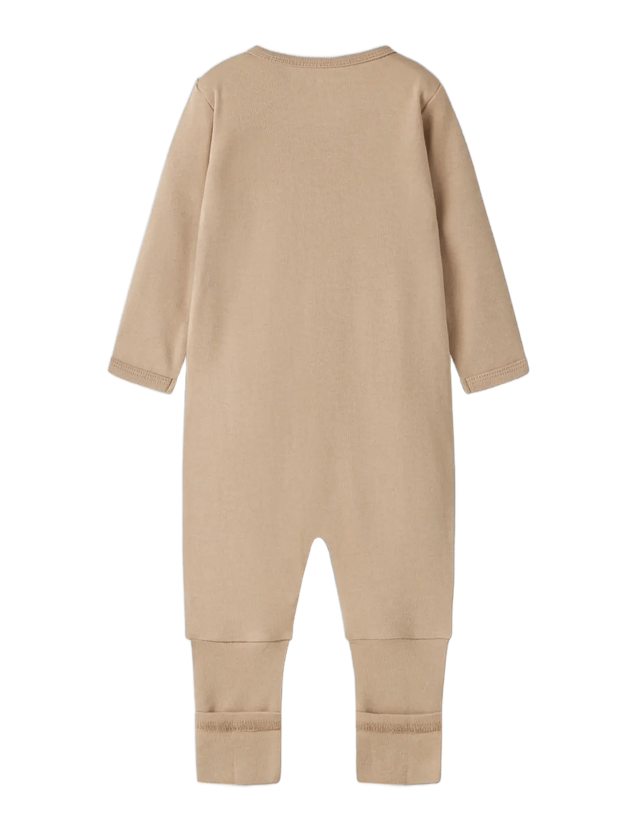 name it - NBNNIGHTSUIT 2P ZIP FF SLOTH NOOS - jet stream - 1