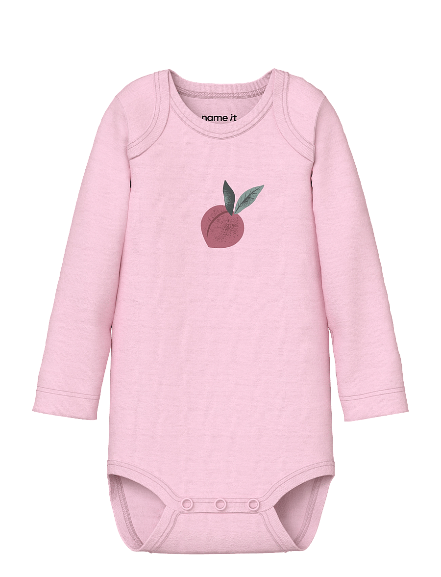 name it - NBFBODY 3P LS PEACHES NOOS - multipack bodys - jet stream - 2