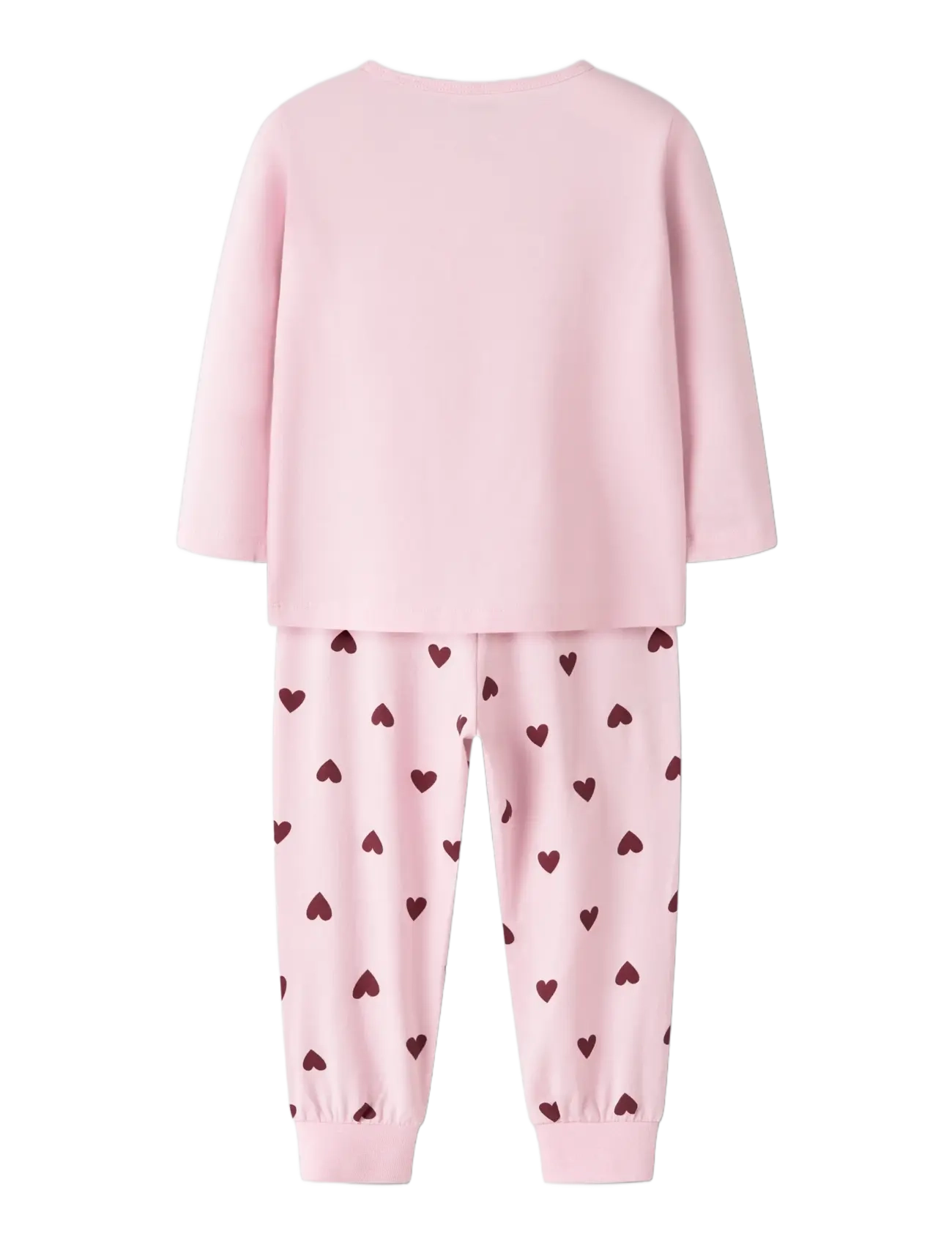 name it - NMFNIGHTSET CUTIE HEART NOOS - pyjamasset - parfait pink - 1