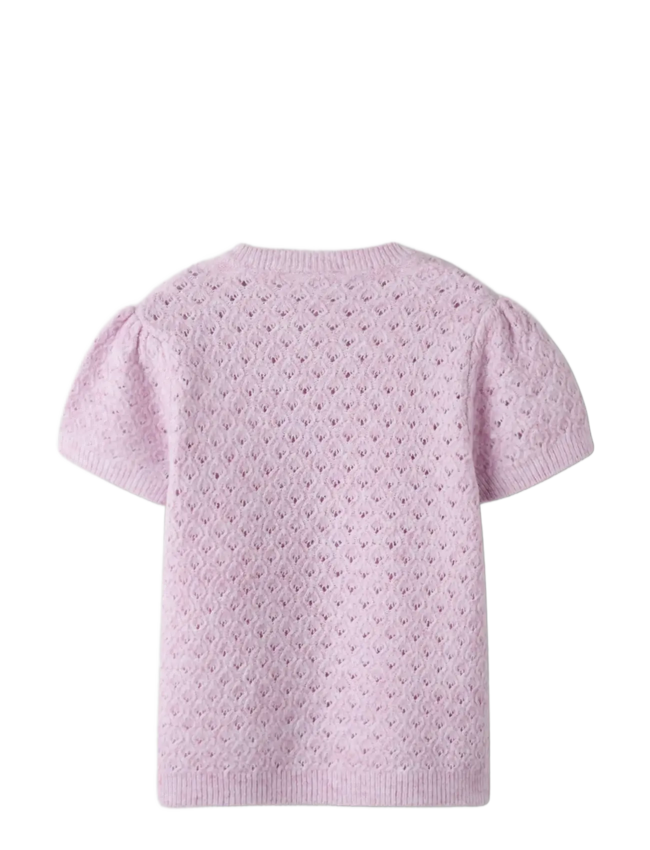 name it - NKFBEATE SS KNIT TOP - džemperiai - keepsake lilac - 1