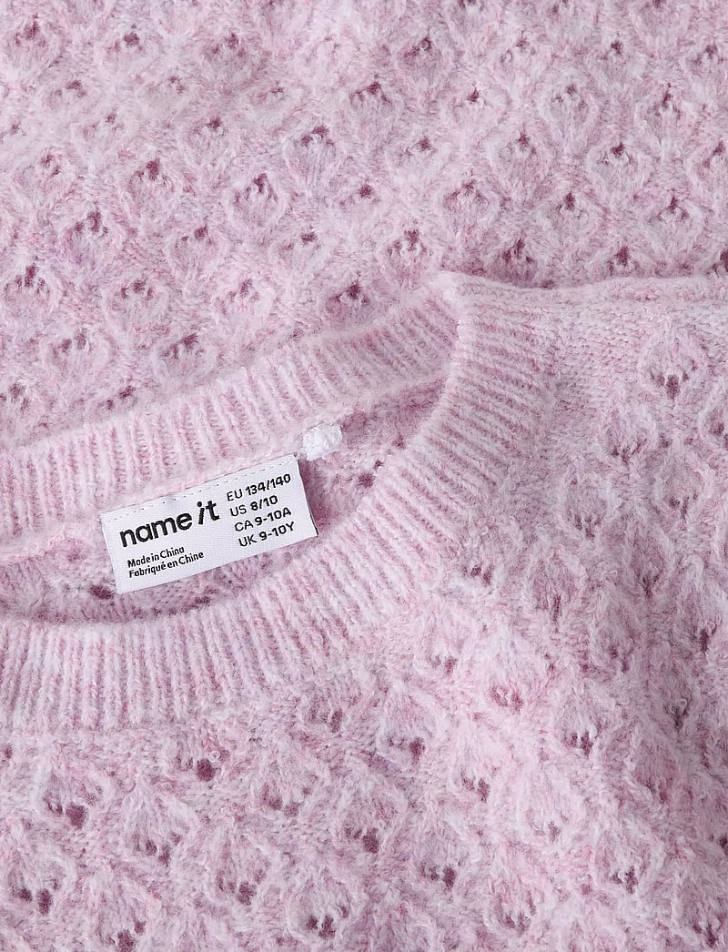 name it - NKFBEATE SS KNIT TOP - trøjer - keepsake lilac - 2