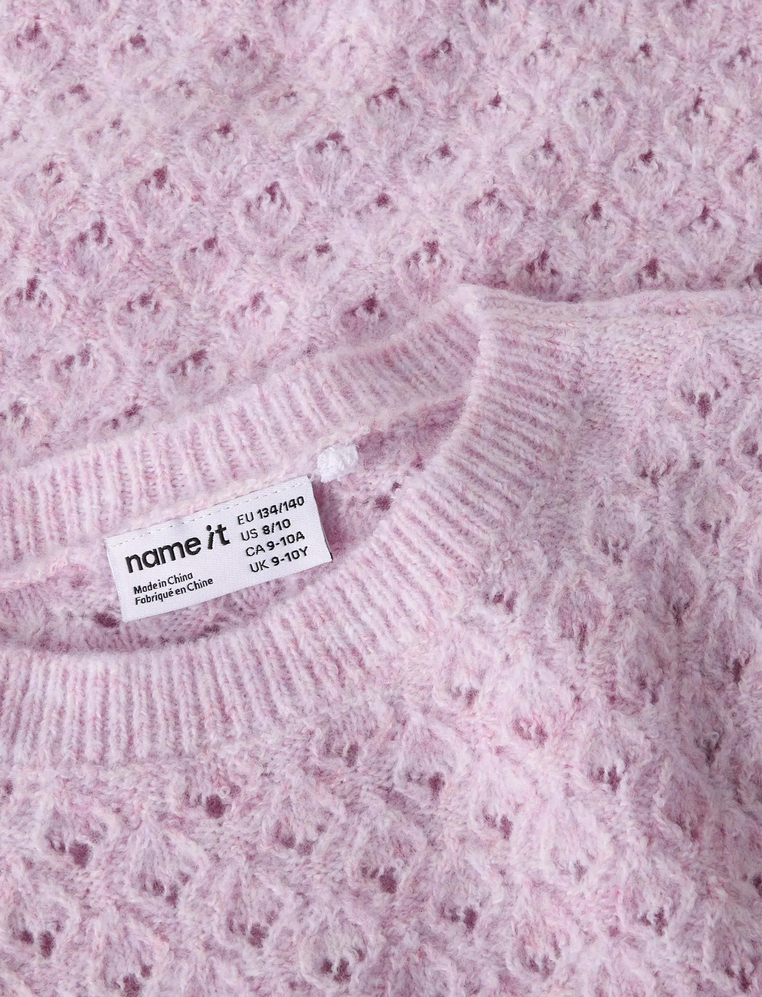 name it - NKFBEATE SS KNIT TOP - pullover - keepsake lilac - 2