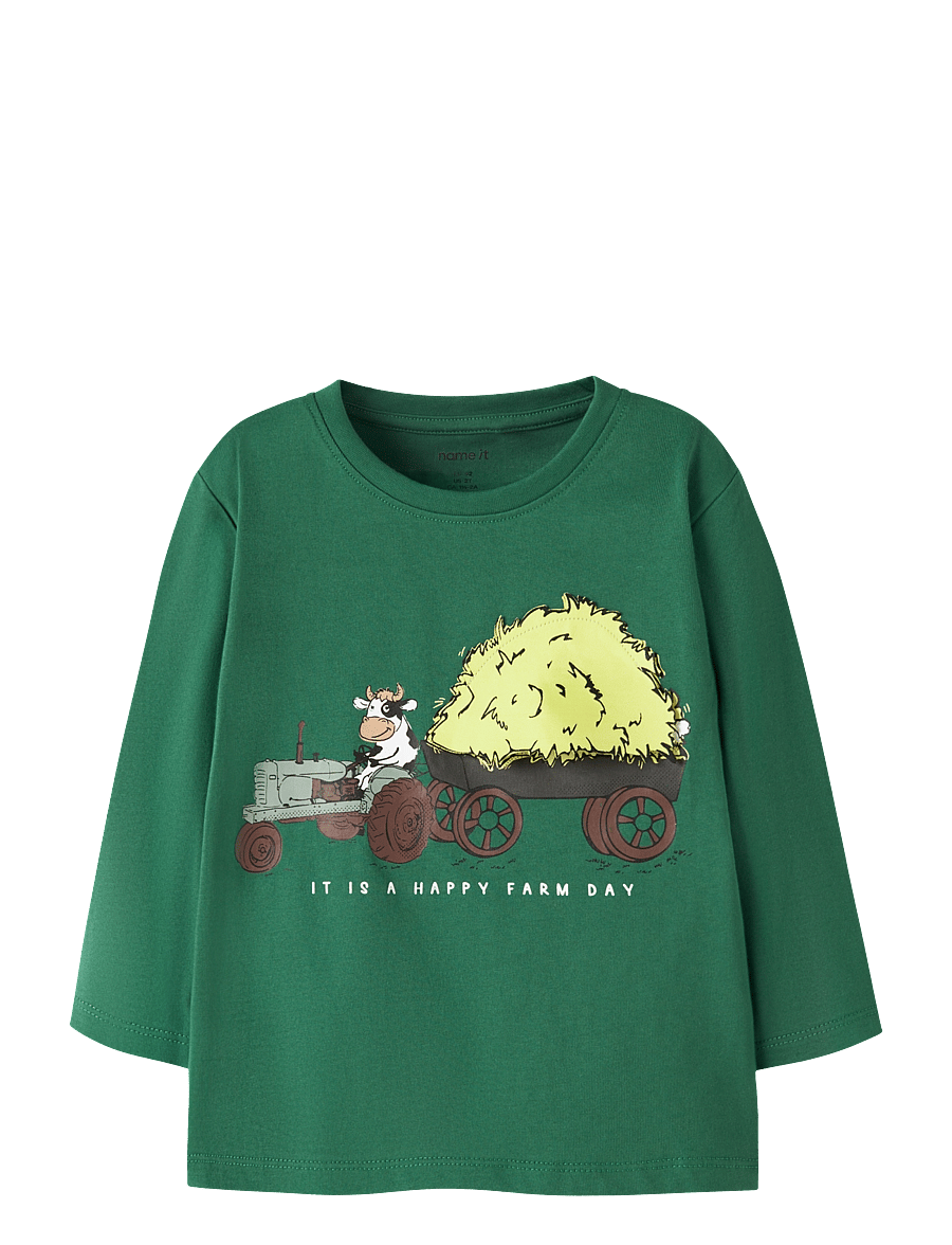 name it - NMMLAUGE LS NREG TOP BOX - verdant green - 0