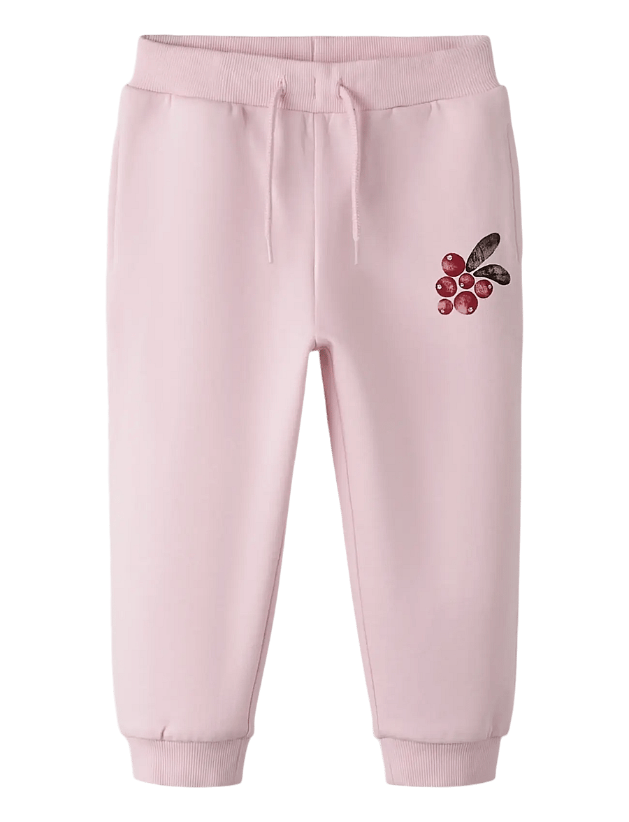 name it - NMFSISSY NREG SWE PANT BRU - dressipüksid - parfait pink - 1
