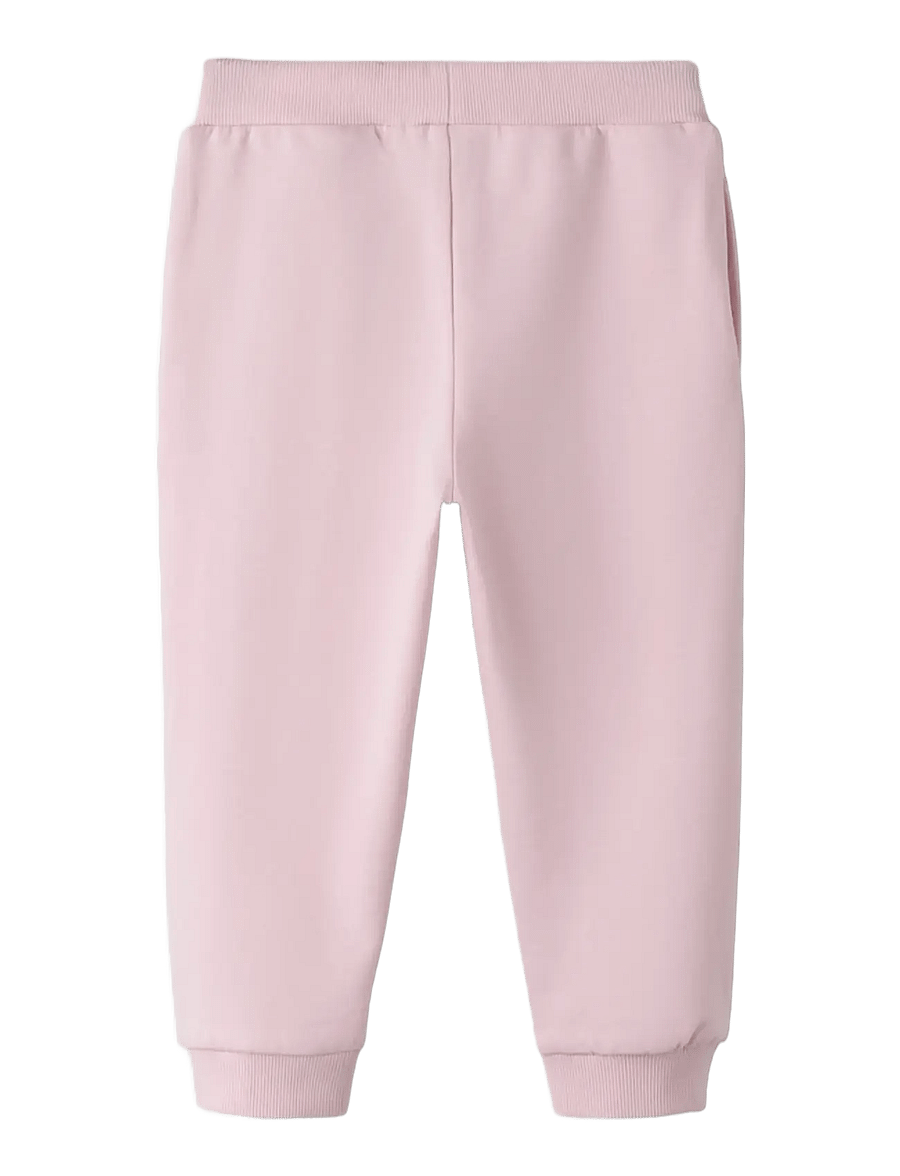 name it - NMFSISSY NREG SWE PANT BRU - dressipüksid - parfait pink - 2