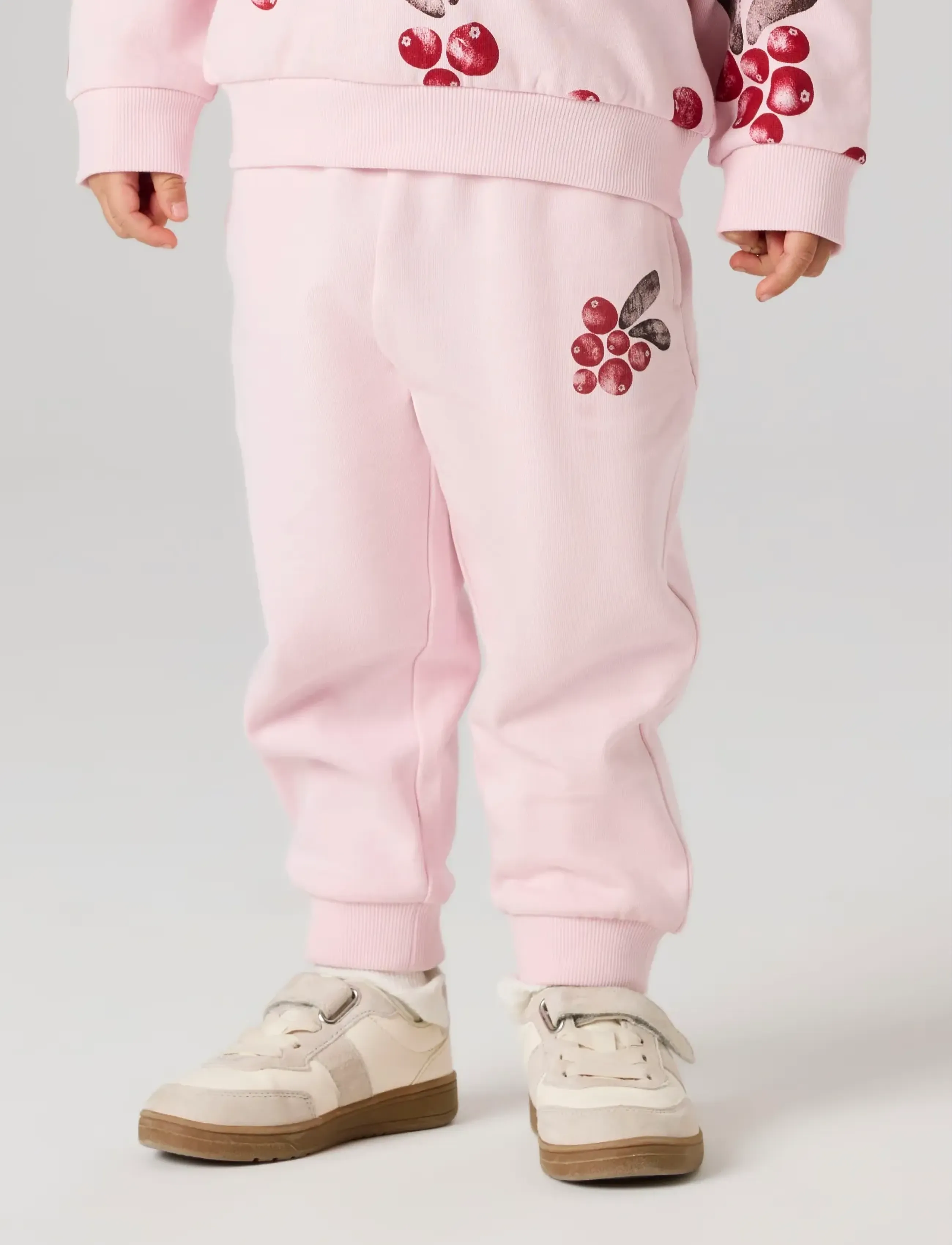 name it NMFSISSY NREG SWE PANT BRU - Apatinės dalies rūbai - PARFAIT PINK / pink/rose