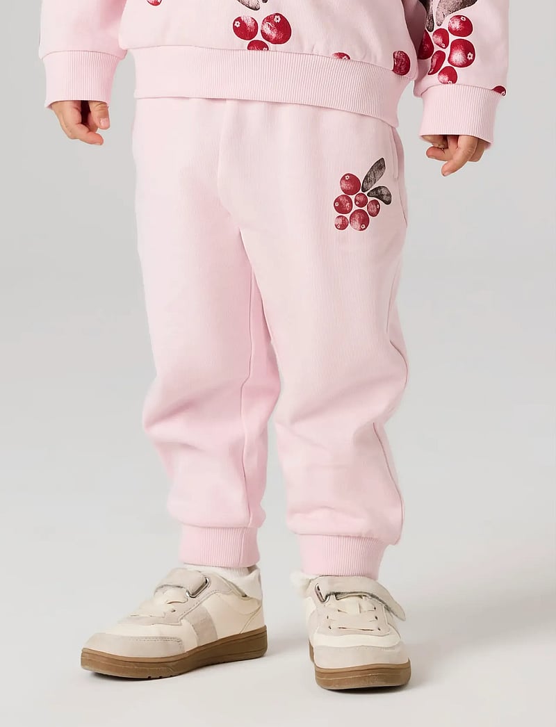name it - NMFSISSY NREG SWE PANT BRU - sweatpants - parfait pink - 0