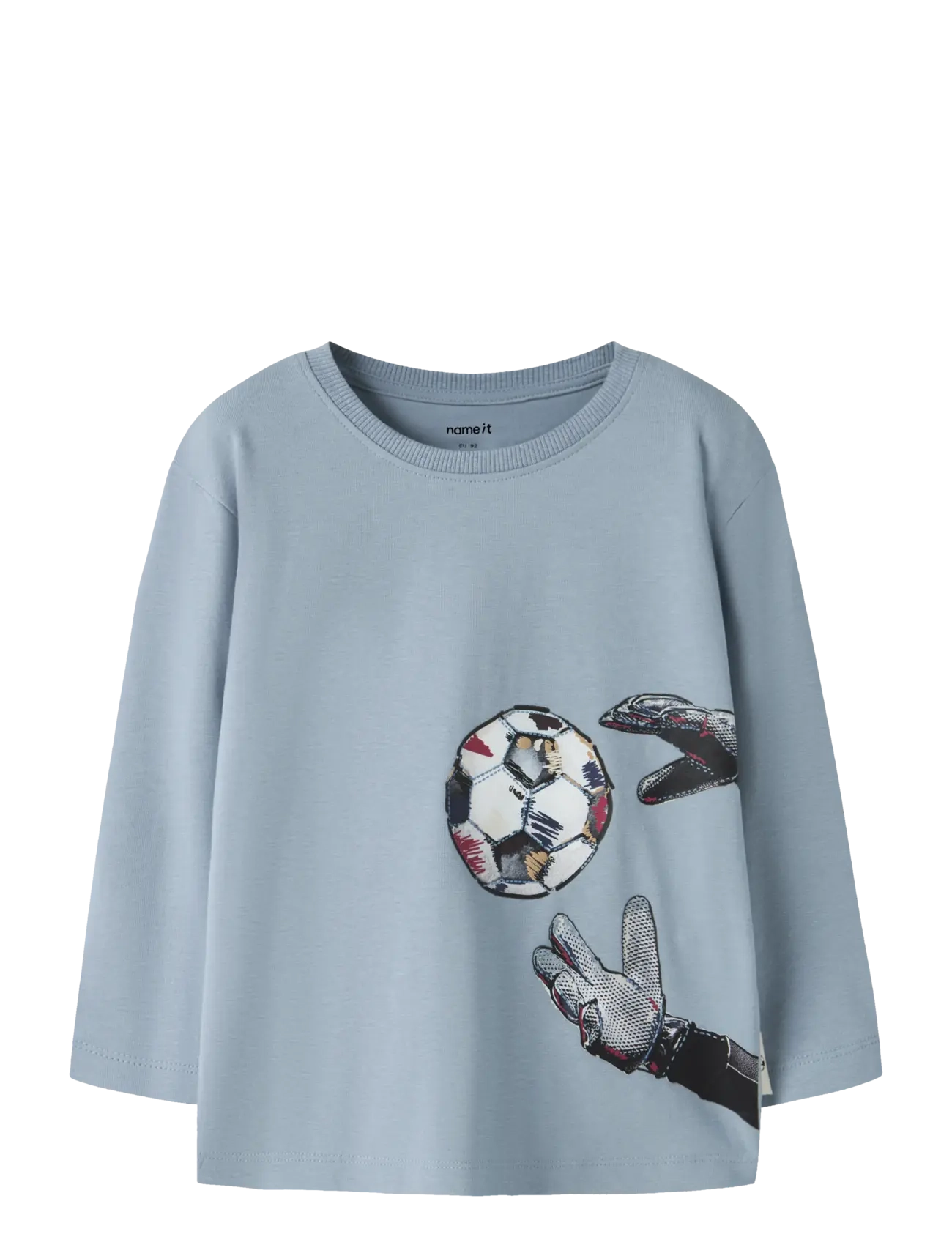 name it NMMLEANDER LS NREG TOP - Toppe og t-shirts - ASHLEY BLUE / blue