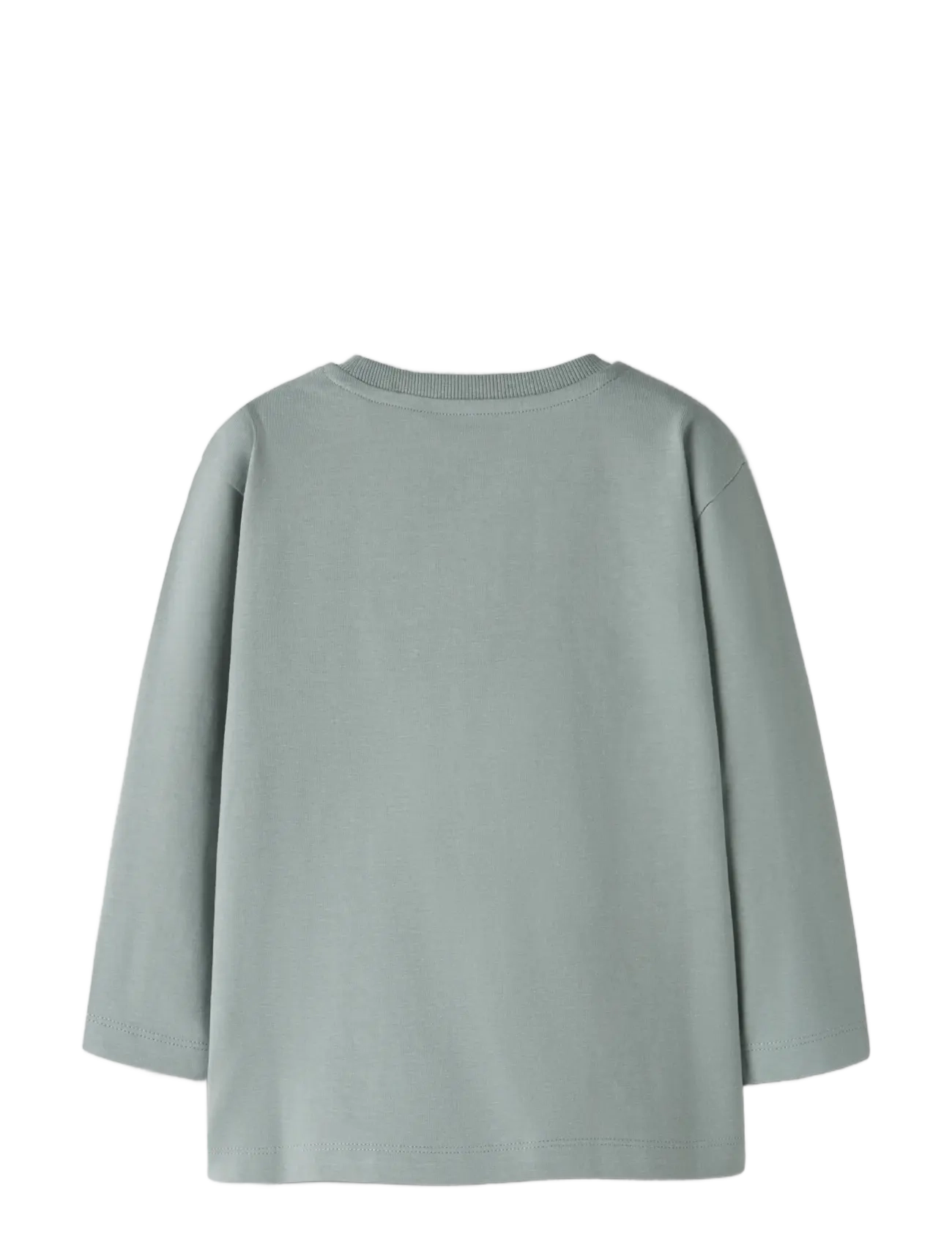 name it - NMMLEANDER LS NREG TOP - långärmade t-shirts - green milieu - 1