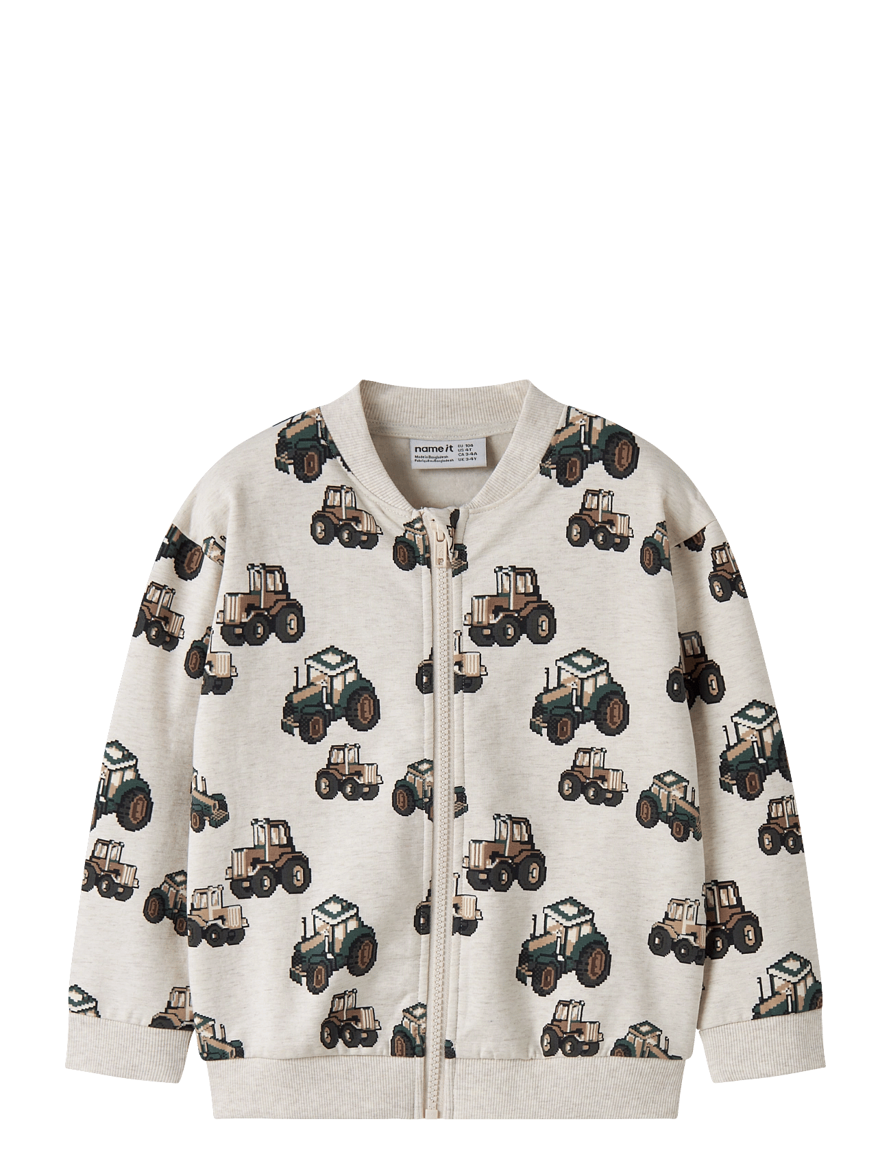 NMMLIBERTUS LS NREG SWEAT CARD BRU - PEYOTE MELANGE