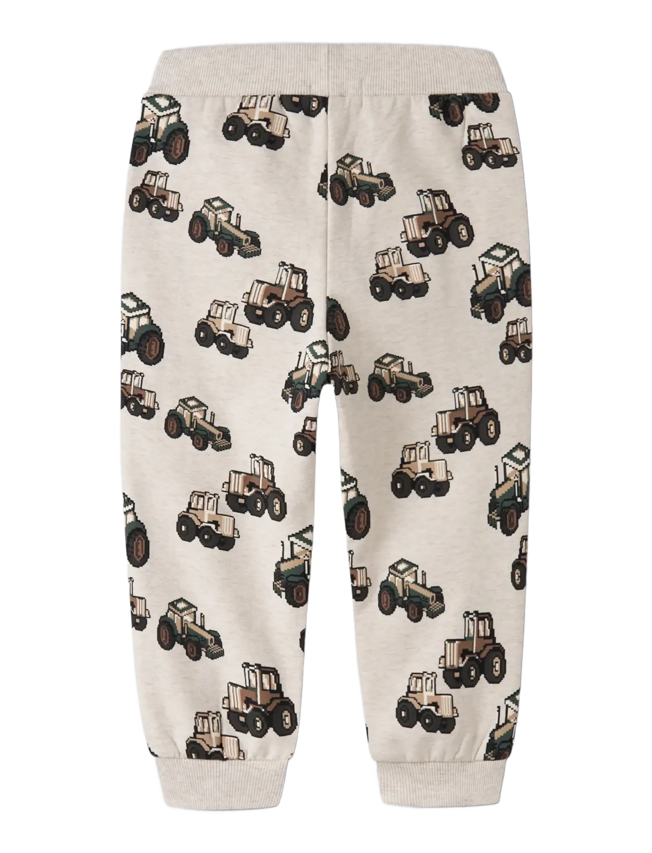 name it - NMMLIBERTUS NREG SWEAT PANT BRU - jogginghosen - peyote melange - 1