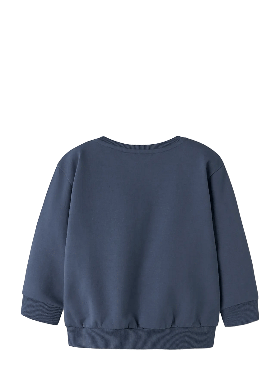 name it - NMMLOUIE LS NREG SWEAT BRU BOX - sweatshirts - vintage indigo - 1