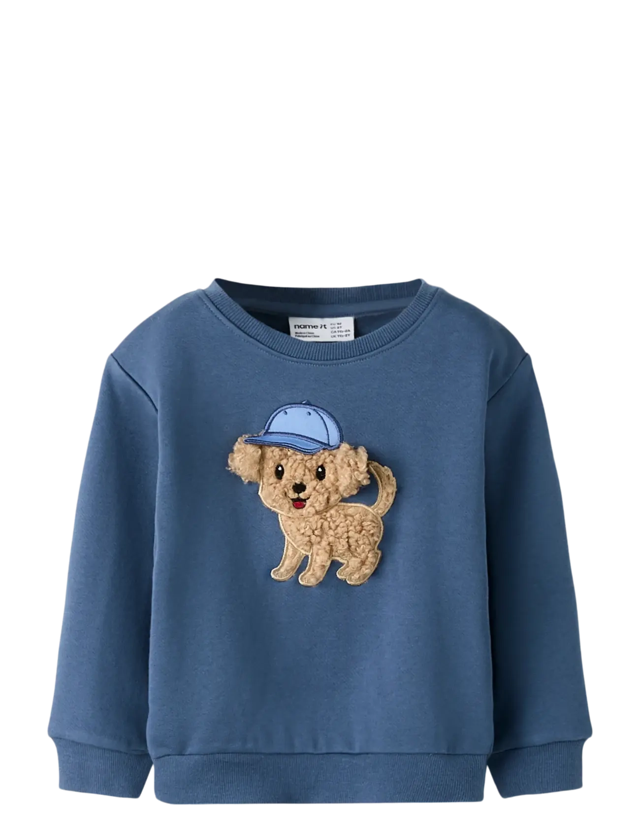 name it NMMSILIAN LS NREG SWE BRU - Overdele - VINTAGE INDIGO / blue