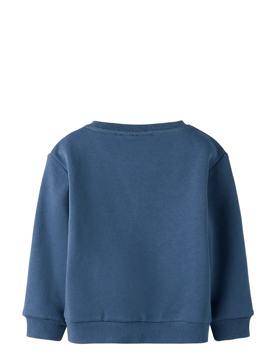 name it - NMMSILIAN LS NREG SWE BRU - sweatshirts - vintage indigo - 2