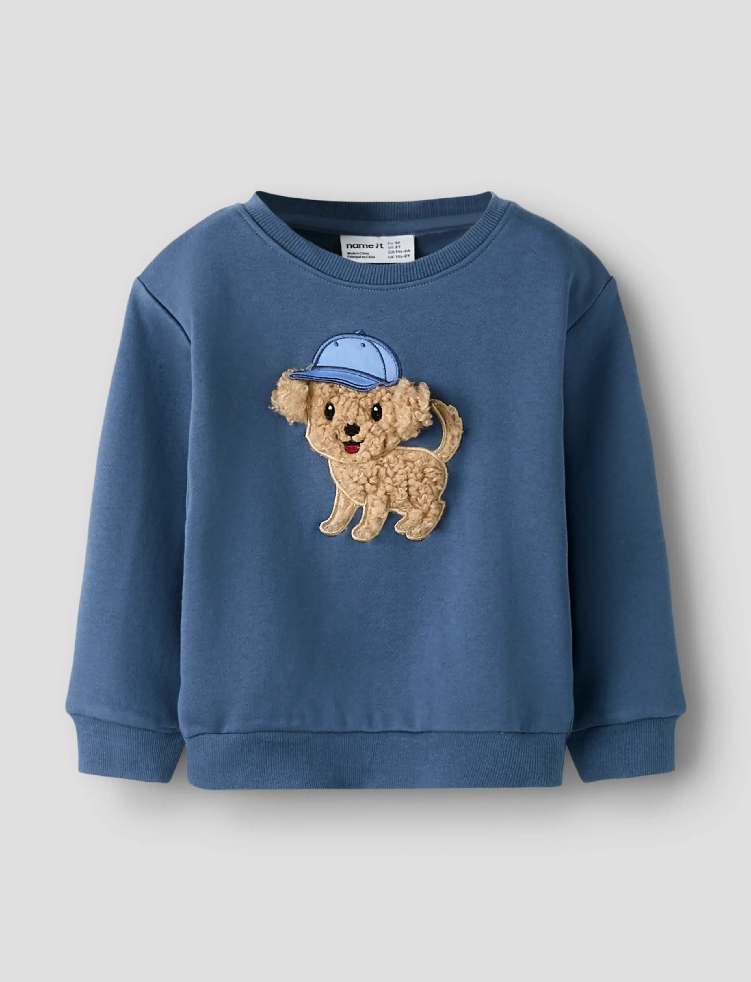 name it NMMSILIAN LS NREG SWE BRU - Sweatshirts - VINTAGE INDIGO / blue