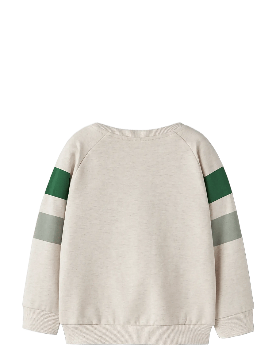 name it - NMMLEI LS NREG SWEAT BRU - sweatshirts - peyote melange - 1