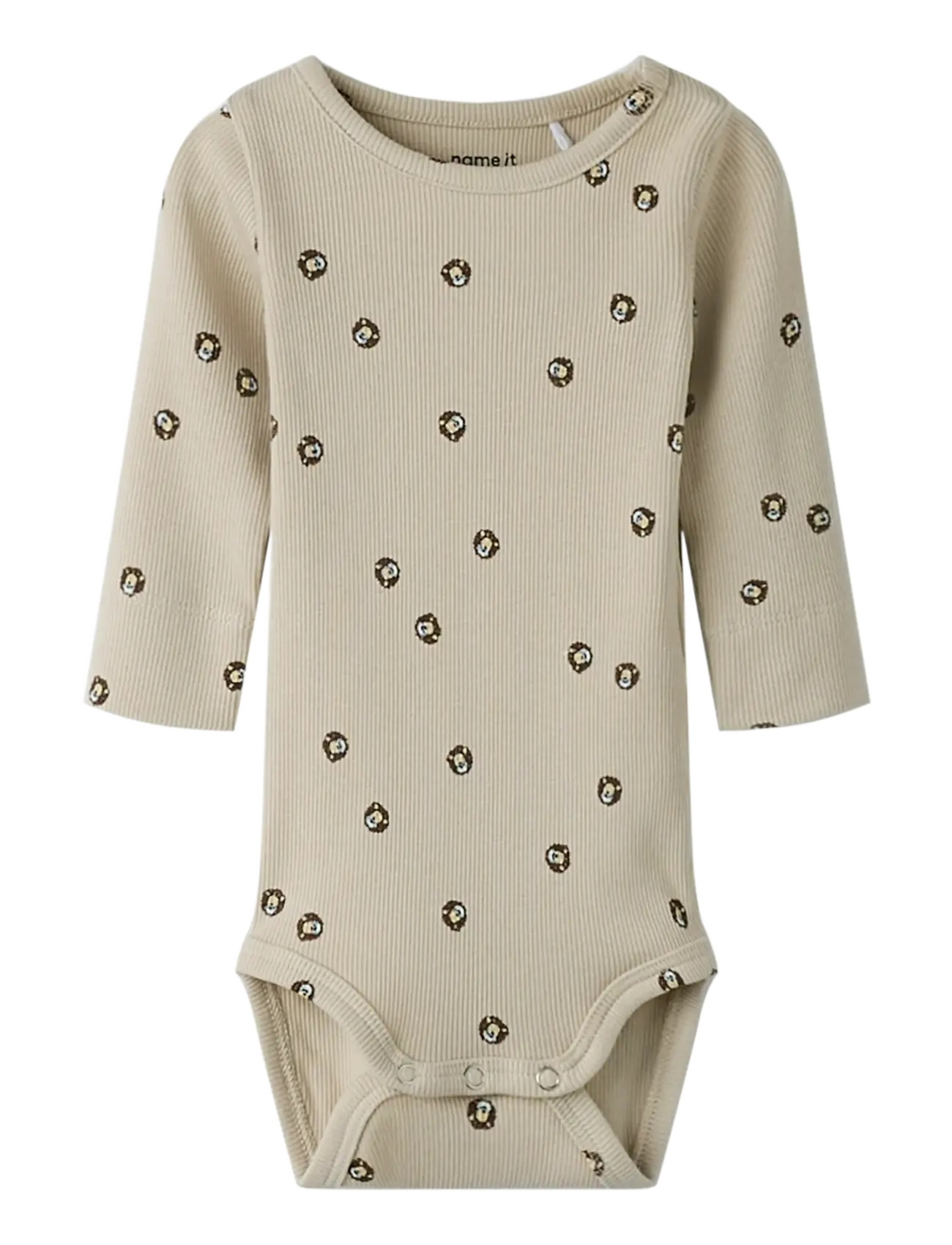 name it NBMSILASU LS XSL BODY - Heldragter - PEYOTE / beige