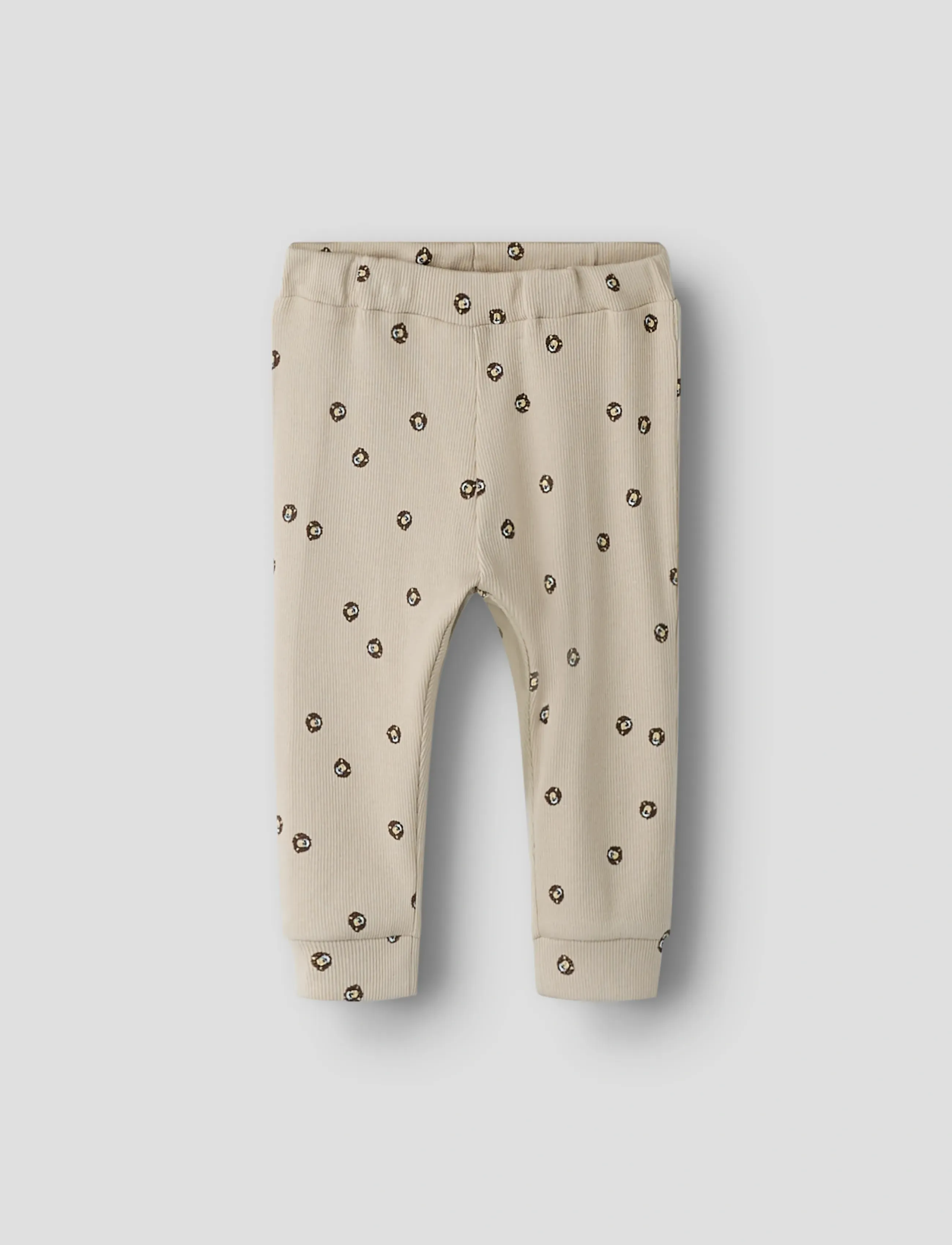 name it NBMSILASU PANT - Baby trousers - PEYOTE / beige