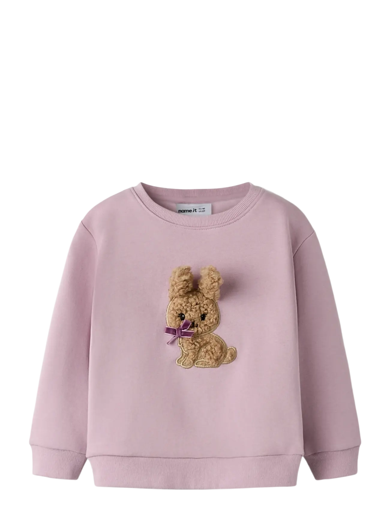 name it NMFSILIA LS NREG SWE BRU - Overdele - DAWN PINK / pink/rose