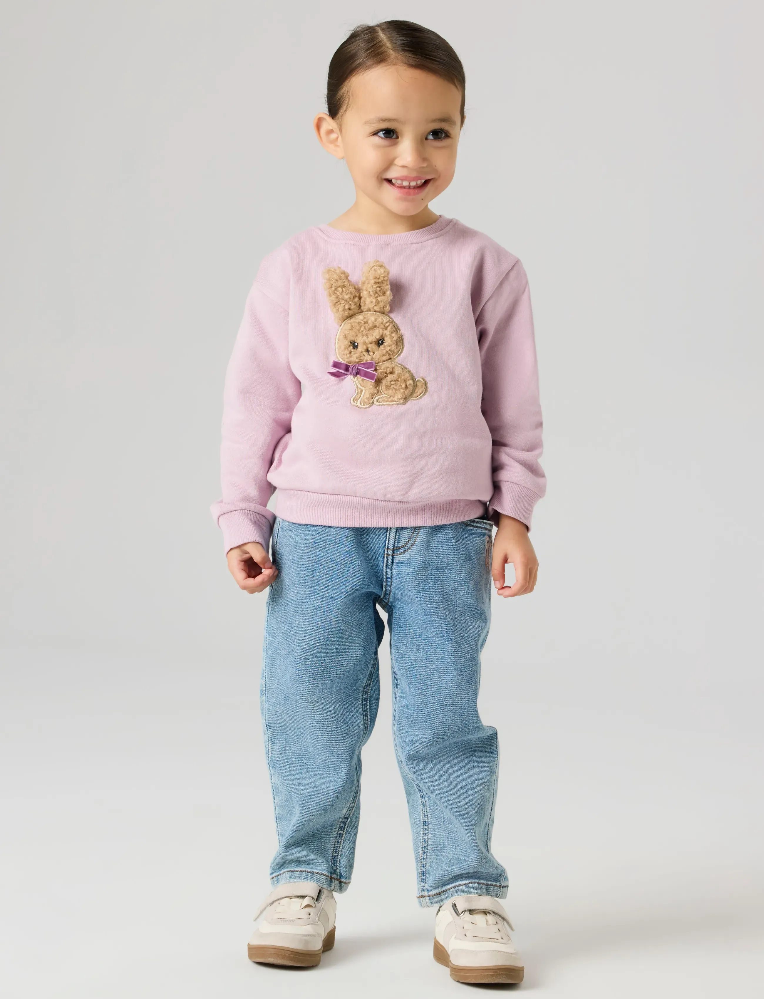 name it - NMFSILIA LS NREG SWE BRU - džemperiai - dawn pink - 4