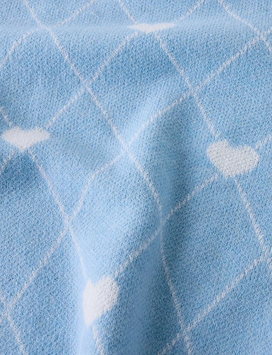 name it - NKFSINIA LS KNIT - pullover - cashmere blue - 3