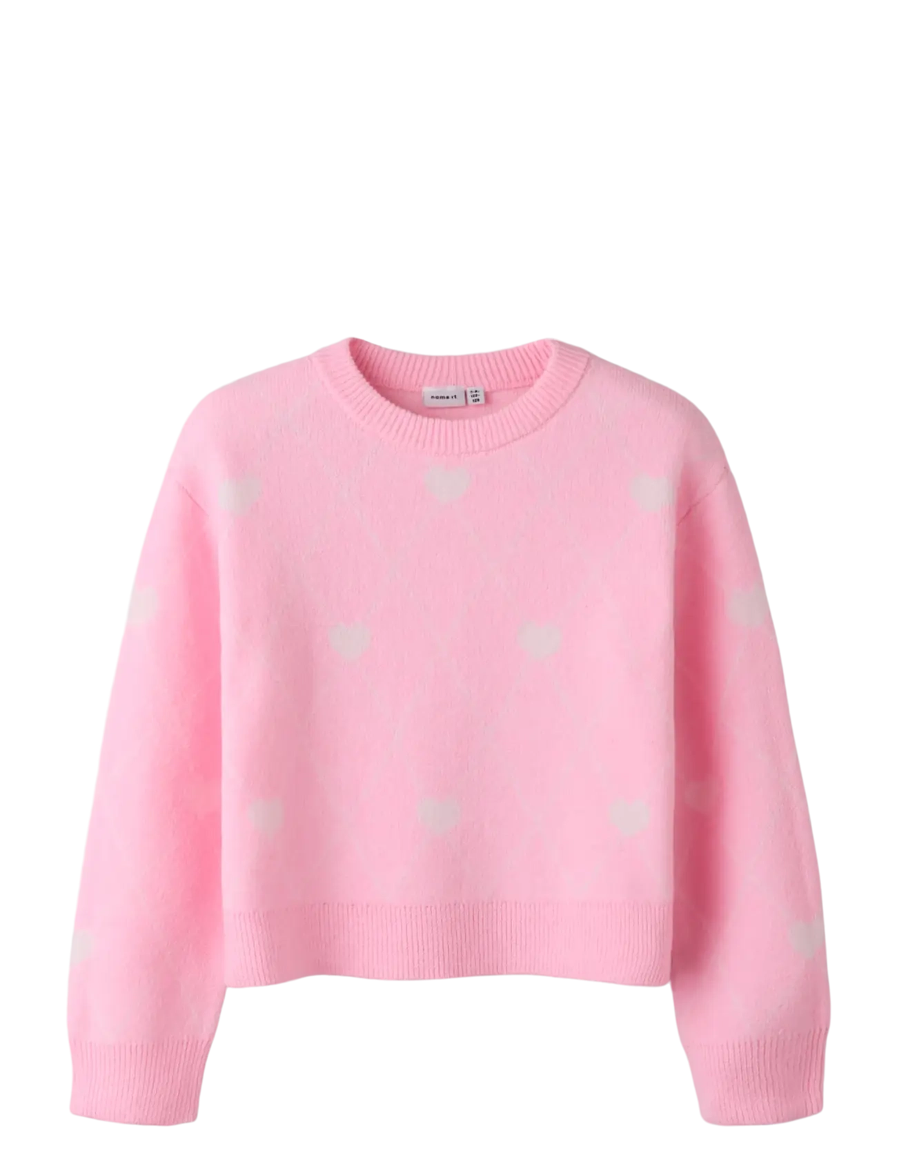 name it NKFSINIA LS KNIT - Kläder - POLIGNAC / pink/rose