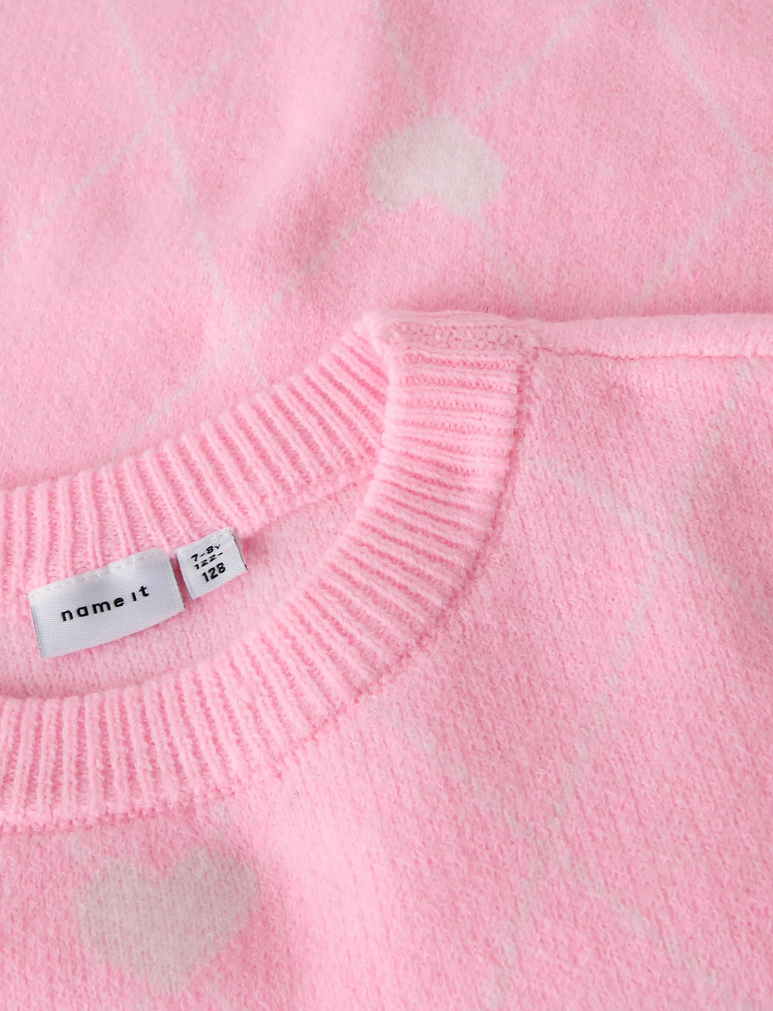 name it - NKFSINIA LS KNIT - jumpers - polignac - 3