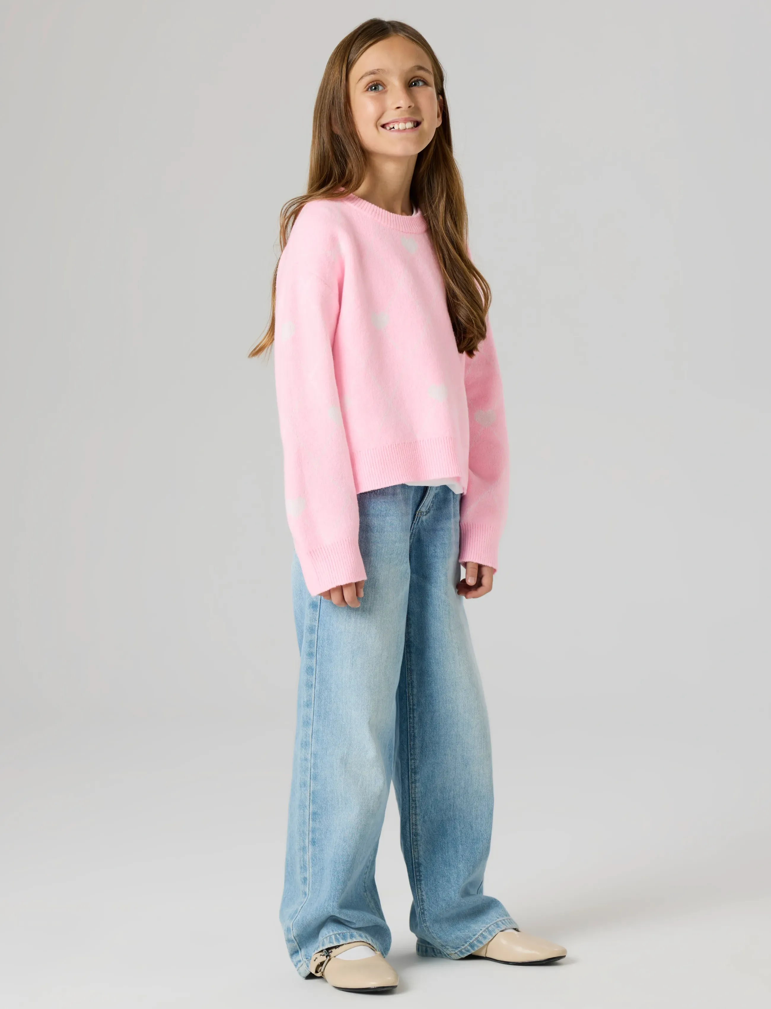 name it - NKFSINIA LS KNIT - jumpers - polignac - 4