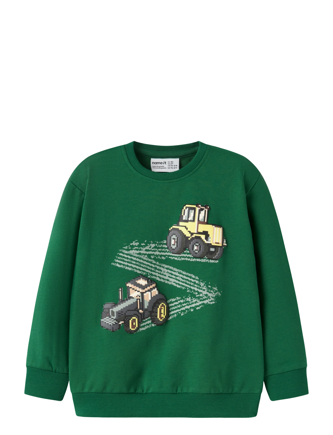 name it NMMLAVANDIN LS NREG SWEAT BRU - Inspiration - VERDANT GREEN / green
