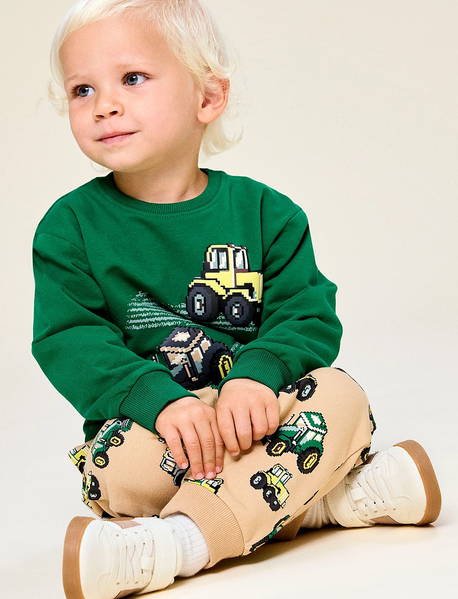 name it - NMMLAVANDIN LS NREG SWEAT BRU - sweatshirts - verdant green - 2