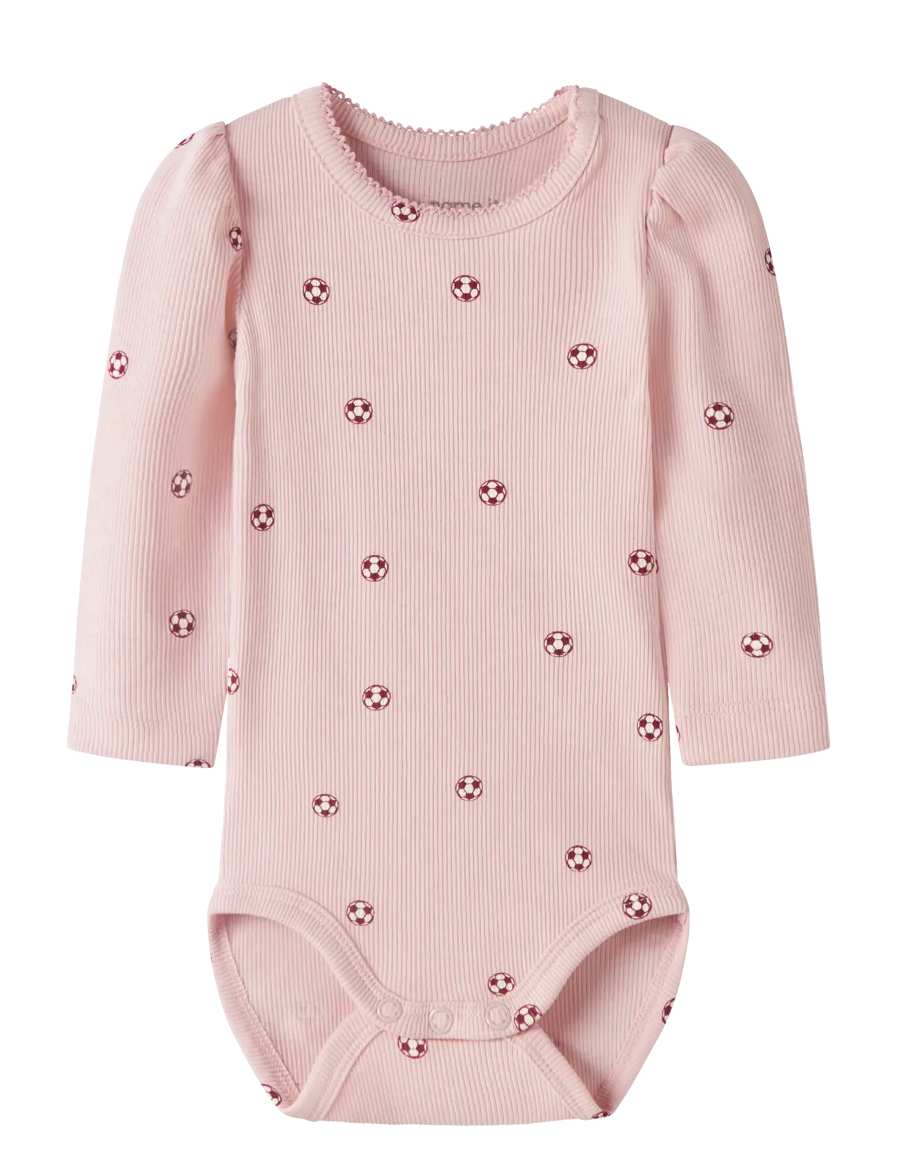 name it NBFHABALL LS BODY BOX - Long-sleeved bodies - LOTUS / pink/rose