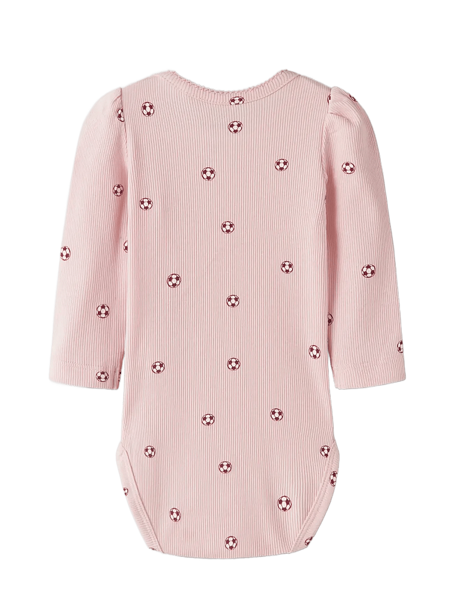 name it - NBFHABALL LS BODY BOX - langærmede bodyer - lotus - 1