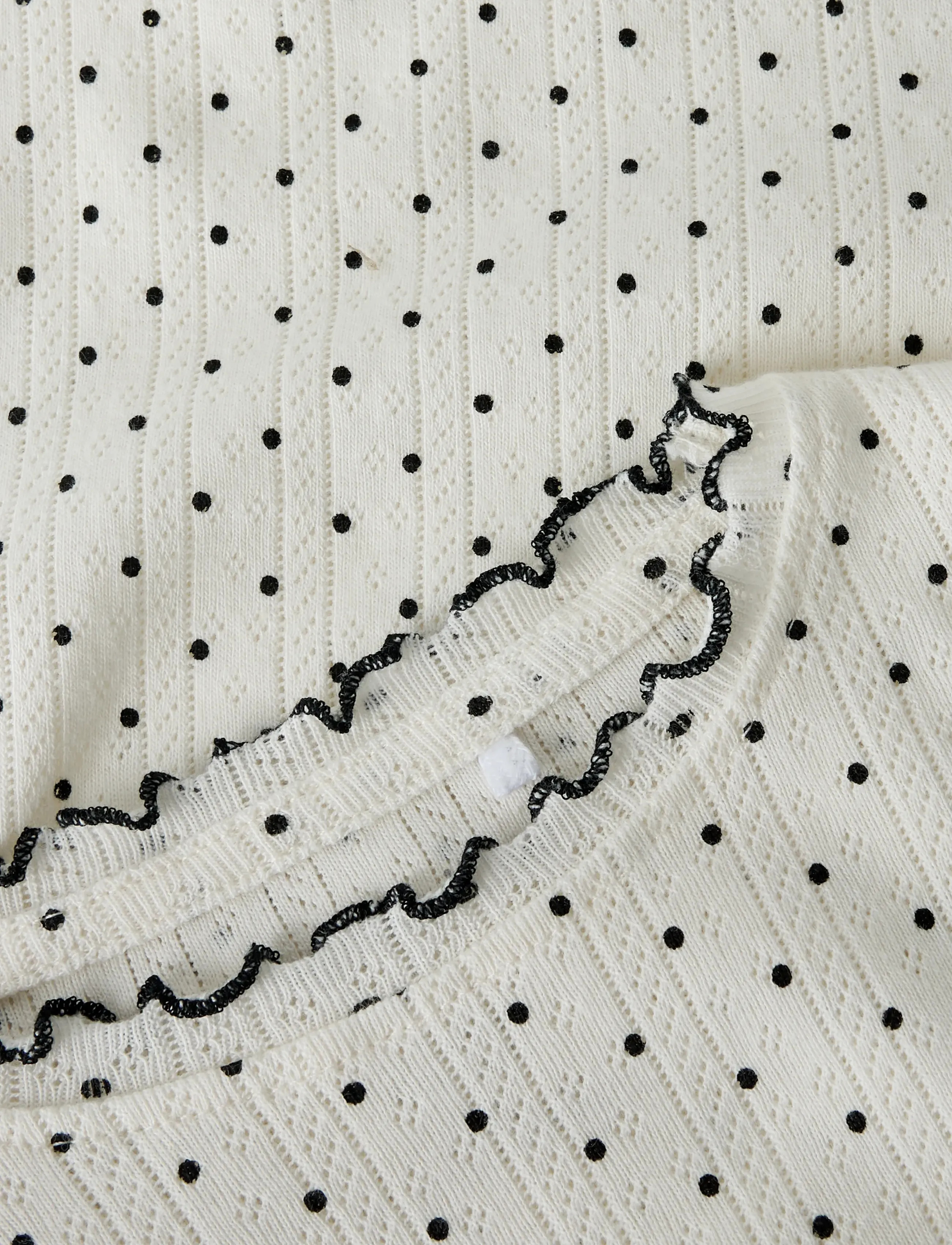 name it - NMFTANIA LS SLIM TOP - toppar & t-shirts - cloud dancer - 3