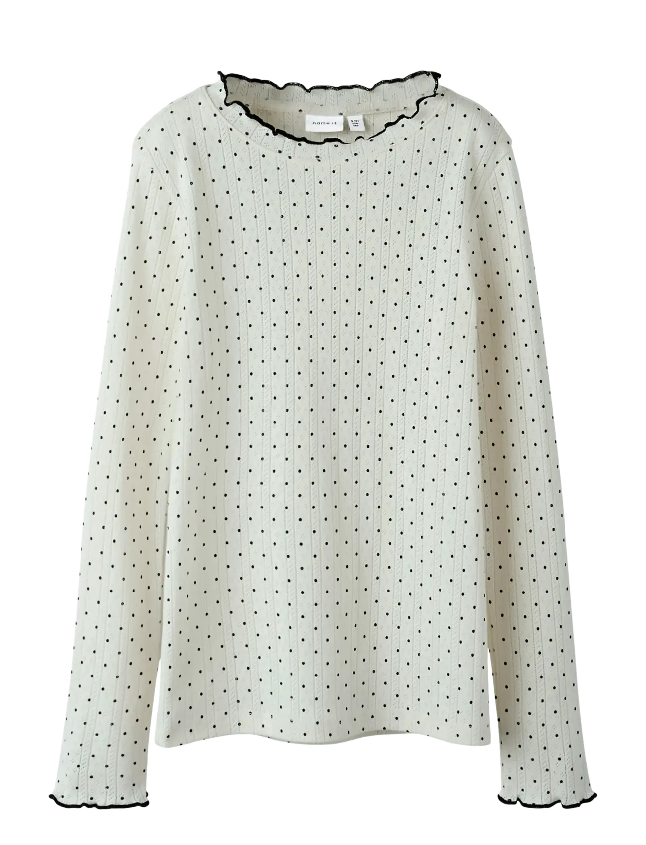 name it NKFTANIA LS SLIM TOP - name it - CLOUD DANCER / cream