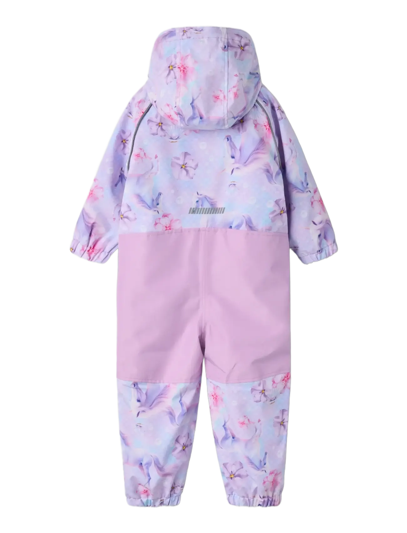 name it - NMFALFASHELL08 SUIT AOP FO - skaloveraller - violet tulle - 1